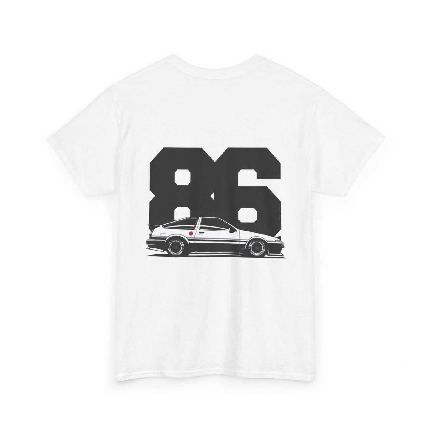 86 Corolla Tee — Retro AE86 Car Graphic T-Shirt (TrueND Text)